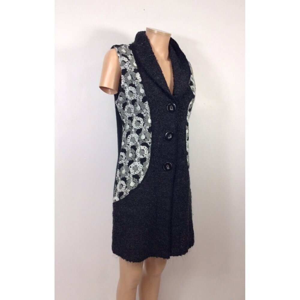 Sioni Wool Sweater Vest Womens Small